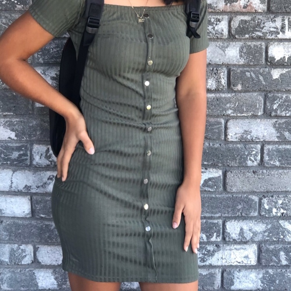 Off the shoulder dress